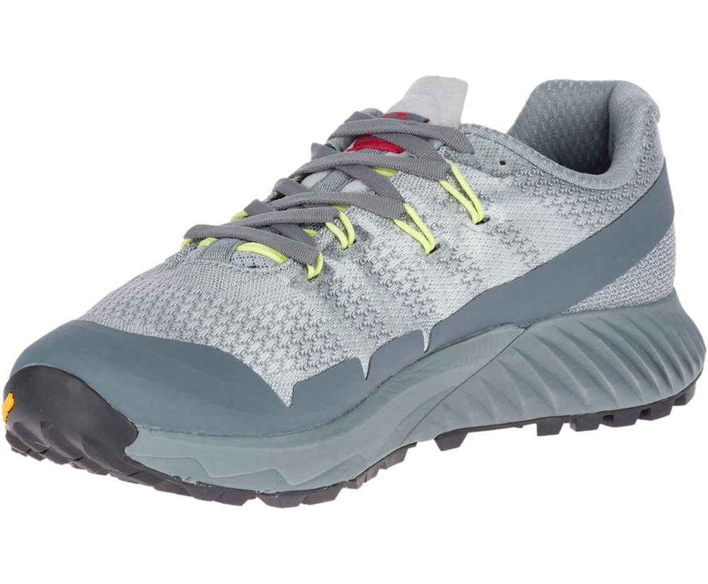Merrell Sneakers Grey - Agility Peak Flex 3 - Mens 14ODHBTLJ
